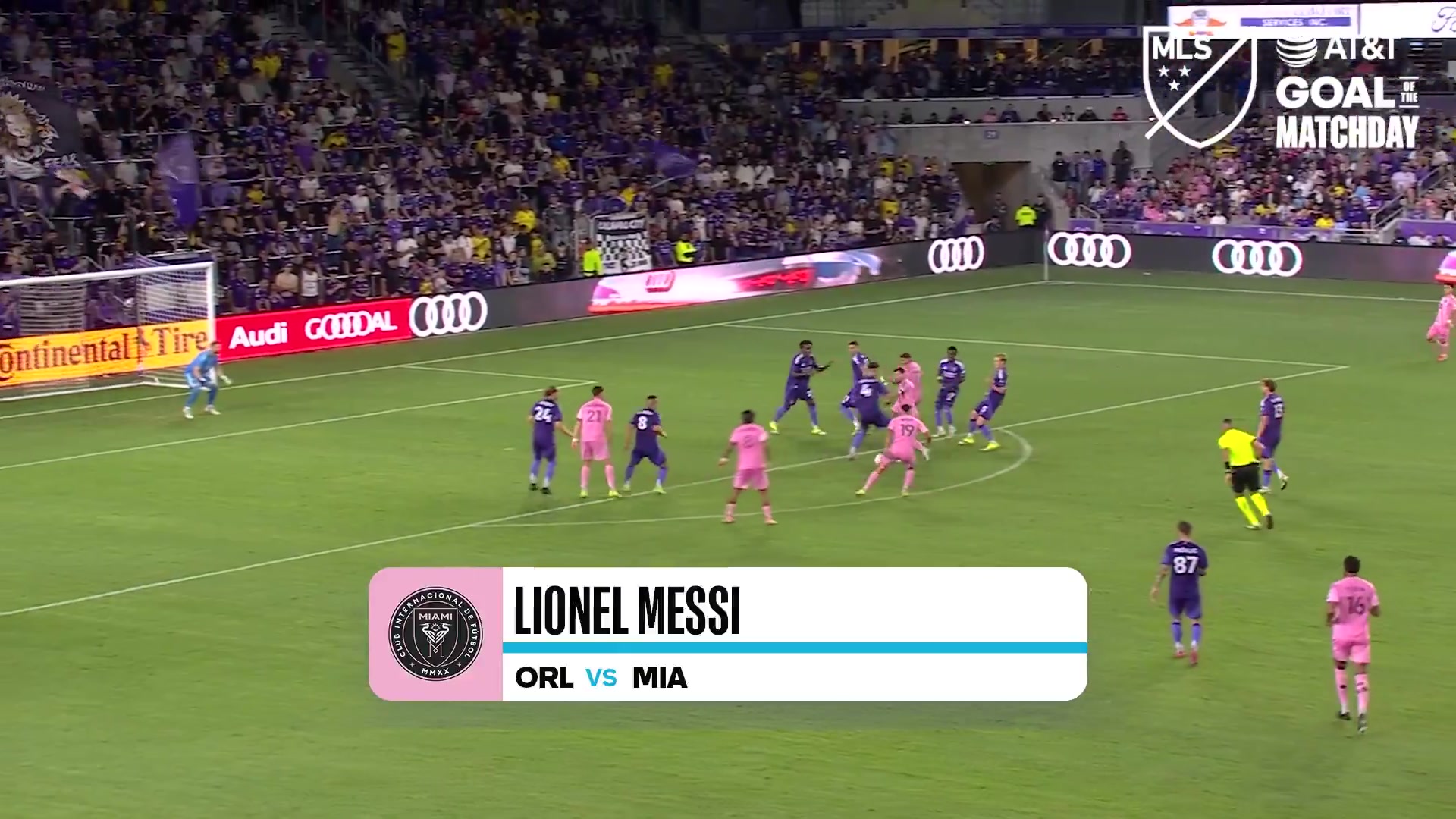 开云体育在线网站-精彩！梅西对阵奥兰多城远射破门，当选美职联本轮最佳进球